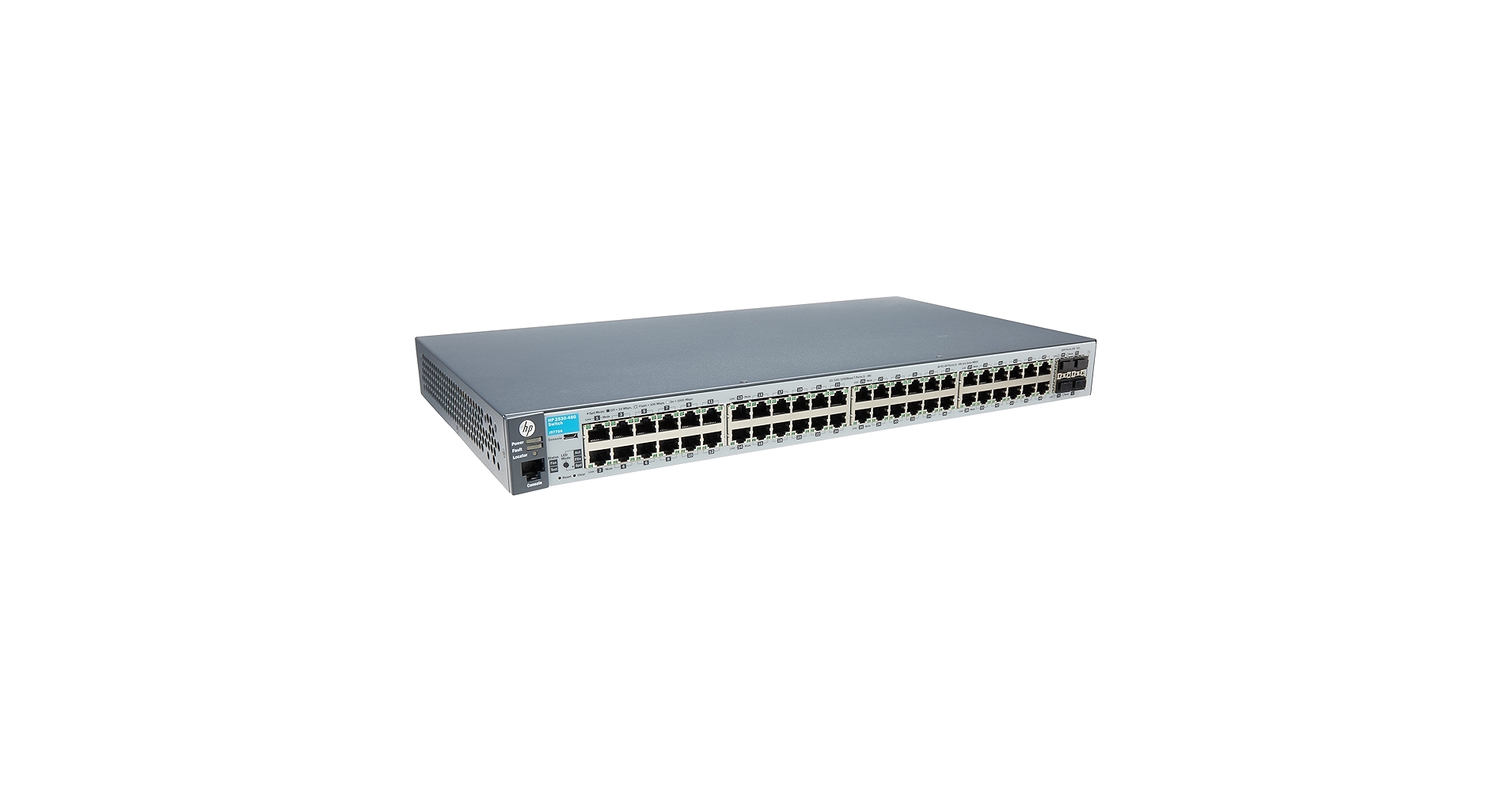 HP 2530-48G スイッチ 48ポート ネットワークスイッチ　J9775A Amazon.com: HP J9775A 2530-48g 48 Port Managed Switch w/Rack