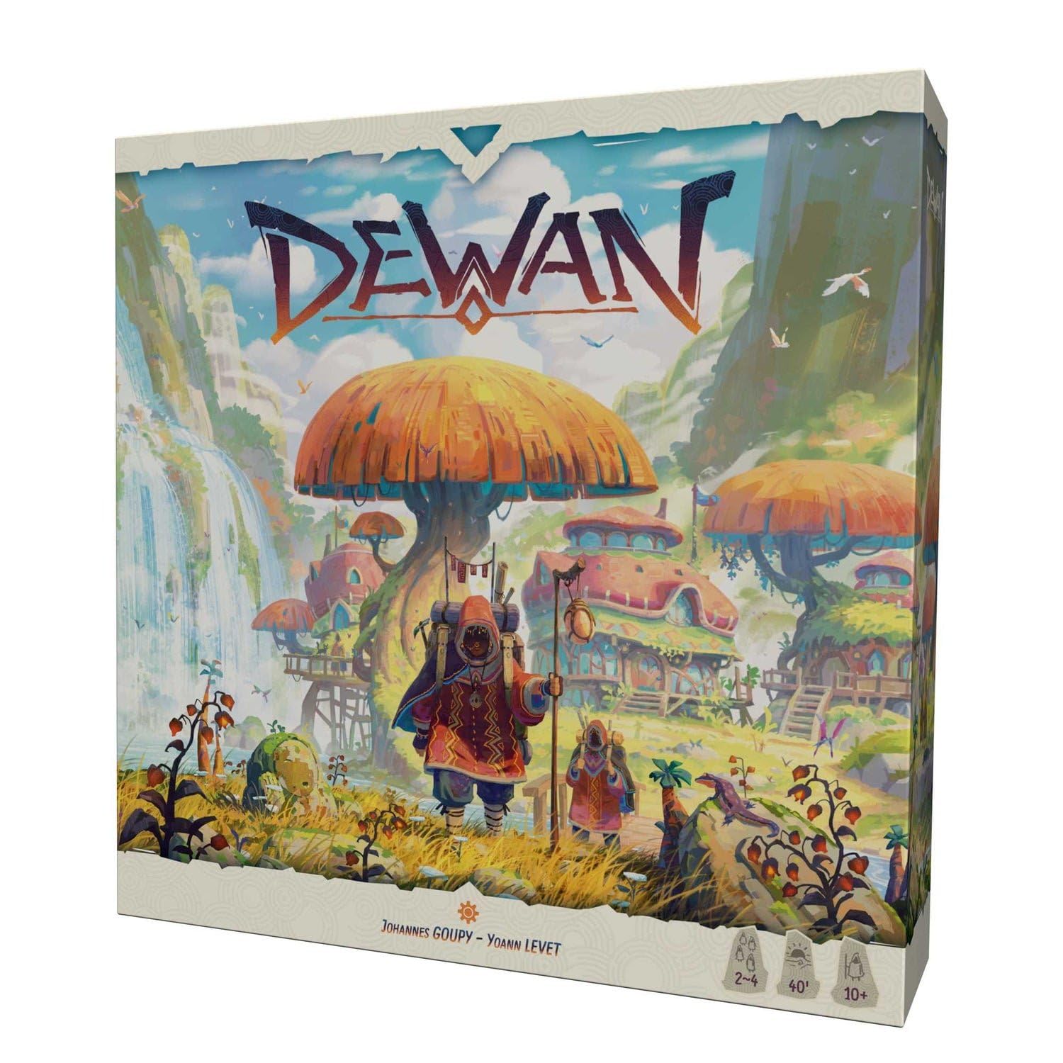 Asmodee | Dewan | Gioco da tavolo di strategia | Età 10+ | 2-4 giocatori | 40+ minuti di gioco inglese
