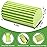Jeymei 4-Pack Damp Clean Duster Sponge, Sponge Cleaning Brush, Duster for Cleaning Blinds, Glass, Baseboards, Vents, Railings, Mirrors, Window Track Grooves and Faucets Green Non-Scratch Sponges