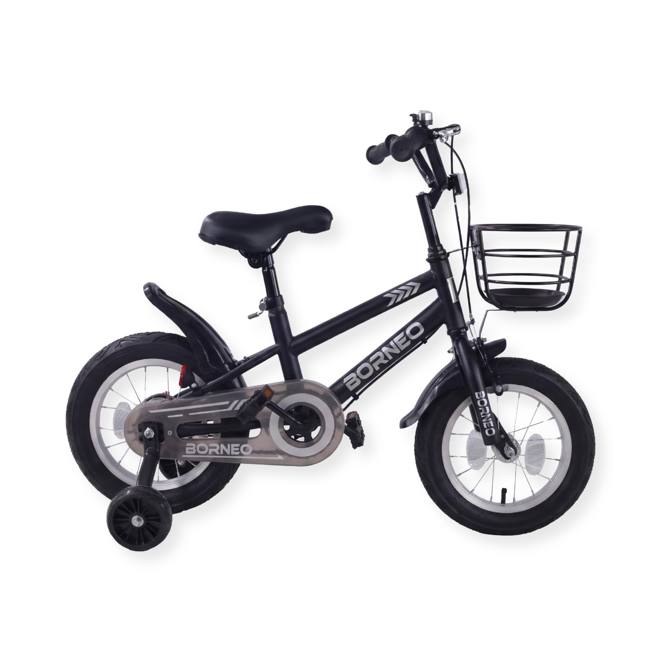 Vélo d'enfant pour garçons - Borneo - 12 Pouces - Noir