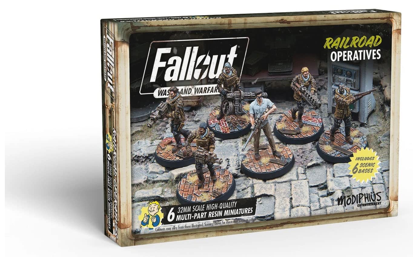 Fallout Wasteland Warfare NCR Core Box Modiphius figurines à peindre - 3
