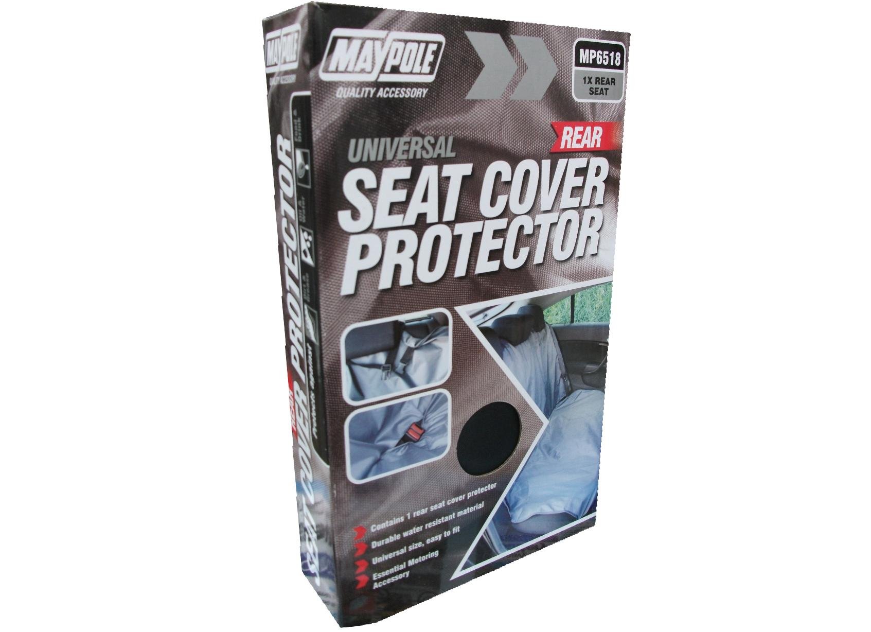 Maypole Water Resistant Rear Seat Cover For Cars, Vans, 4x4s, MPVs, Grey