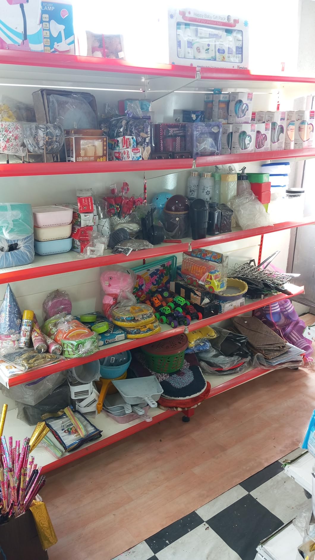 IRONIC Slotted Channel Rack | Grocery Rack | Multipurpose Adjustable ...