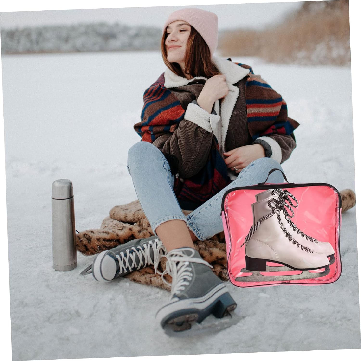 TOYANDONA er Skating Bag Inline Carry er Skates Storage Case Cover for Bags Accessories Skateboard Bag Back Large