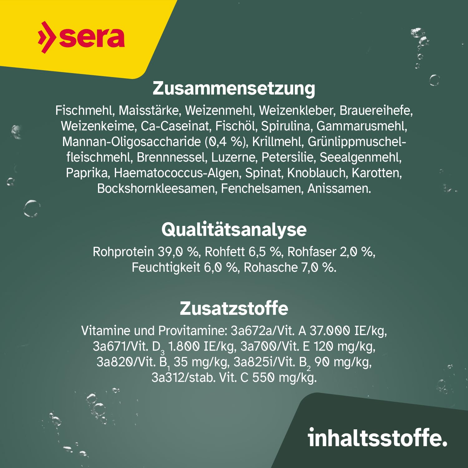 sera Koi Professional Summer 21 L (7 kg) | Energiereiches Fischfutter für aktive Fische im Sommer | Koi Futter für Temperaturen über 17 °C | Koifutter mit Ring-Kern-Pellets | Fischfutter Teich
