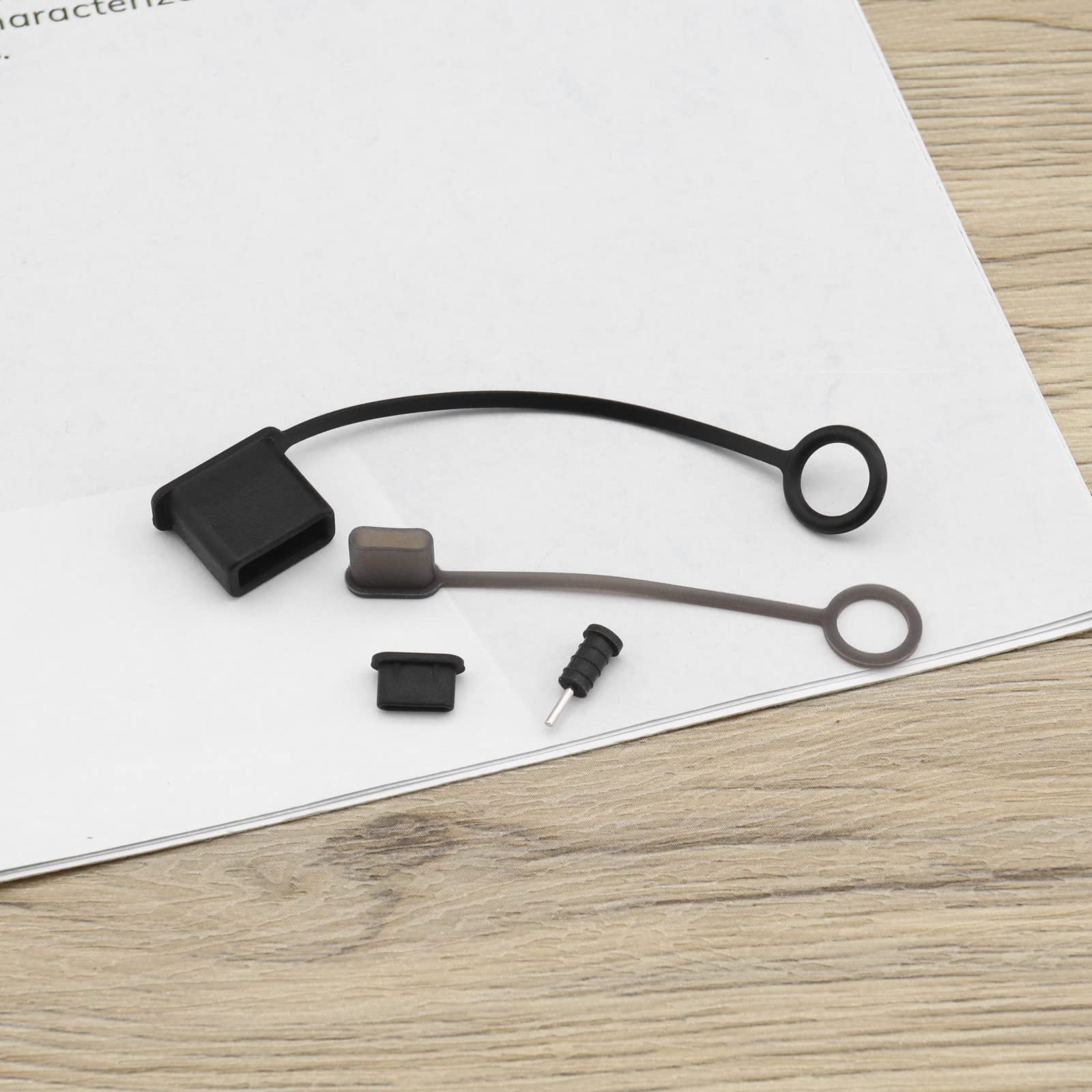 Set Di 30 Tappi Antipolvere In Silicone Per Porte USB