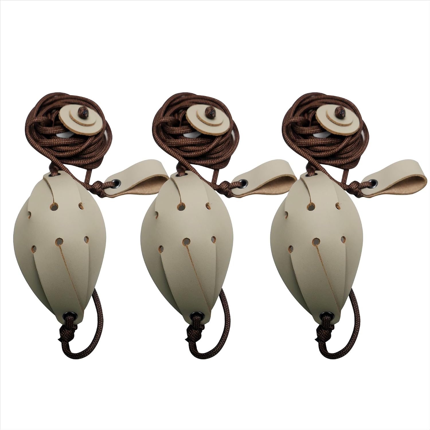 Leather Shepherd Strap Handmade Umbrella Rope Shepherd Strap Thrower Stone Old Style Slingshot