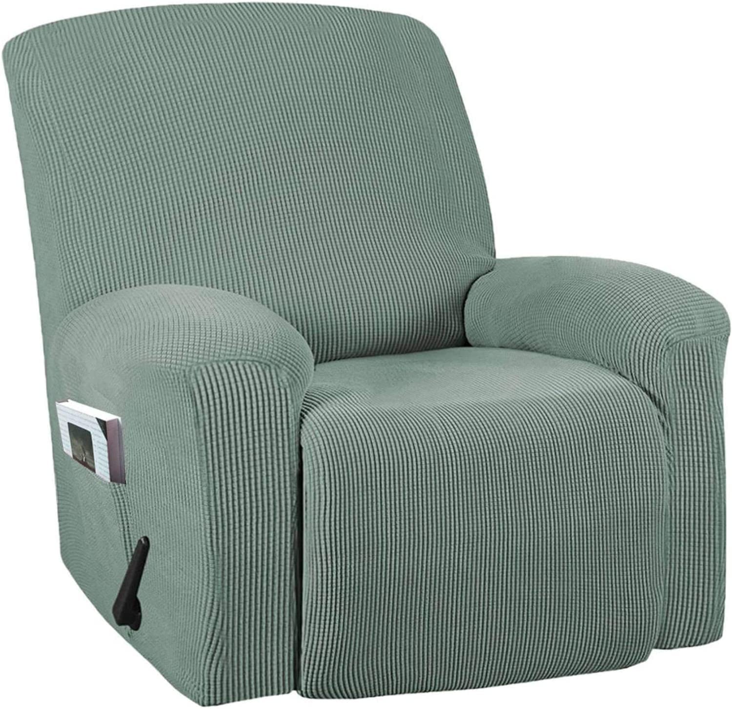 Housse de fauteuil inclinable élastique pour moments de détente en famille sans taches