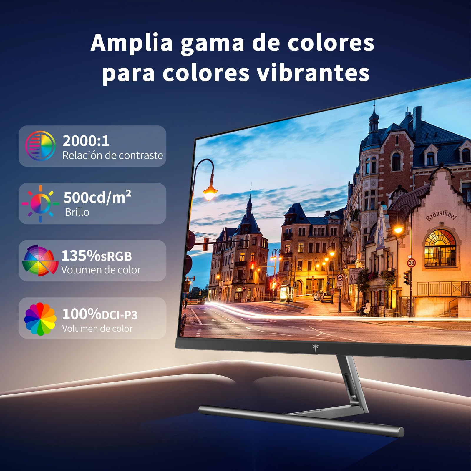 KTC Monitor 5K 27 Pulgadas | Modo Dual 5K (5120x2880) @60Hz / 2K@160Hz | 99% DCI-P3, 100% sRGB, ΔE＜2 | 1 x USB C de función Completa, 2 x USB A 3.0 | HDR400 | Compatible con Mac Mini