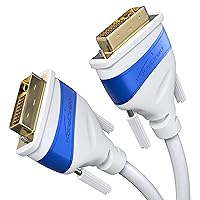 KabelDirekt – Cavo DVI Dual Link, con nucleo di ferrite per una trasmissione del segnale