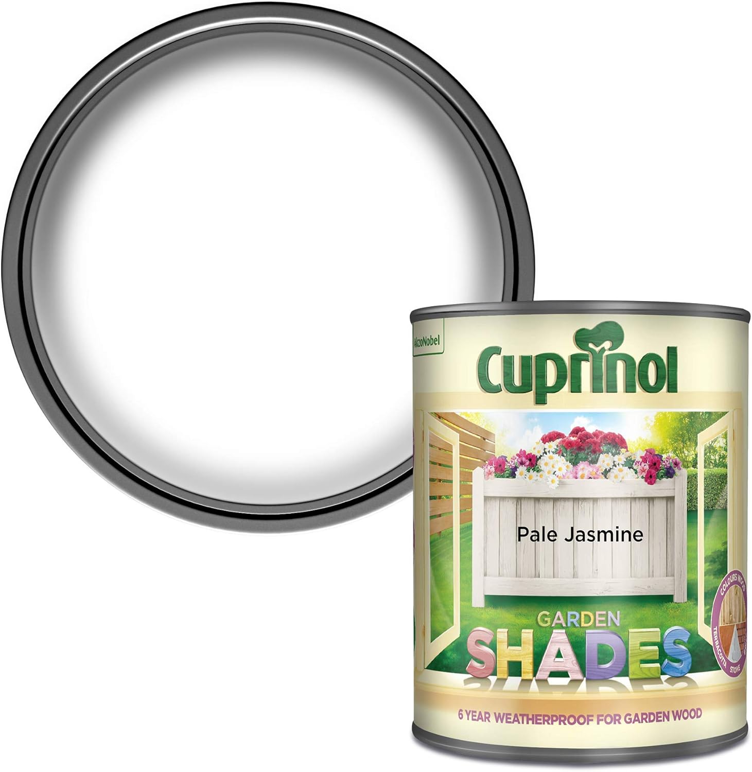 Cuprinol 5092582 Garden Shades Exterior Woodcare, Pale Jasmine Amazon.co.uk DIY & Tools