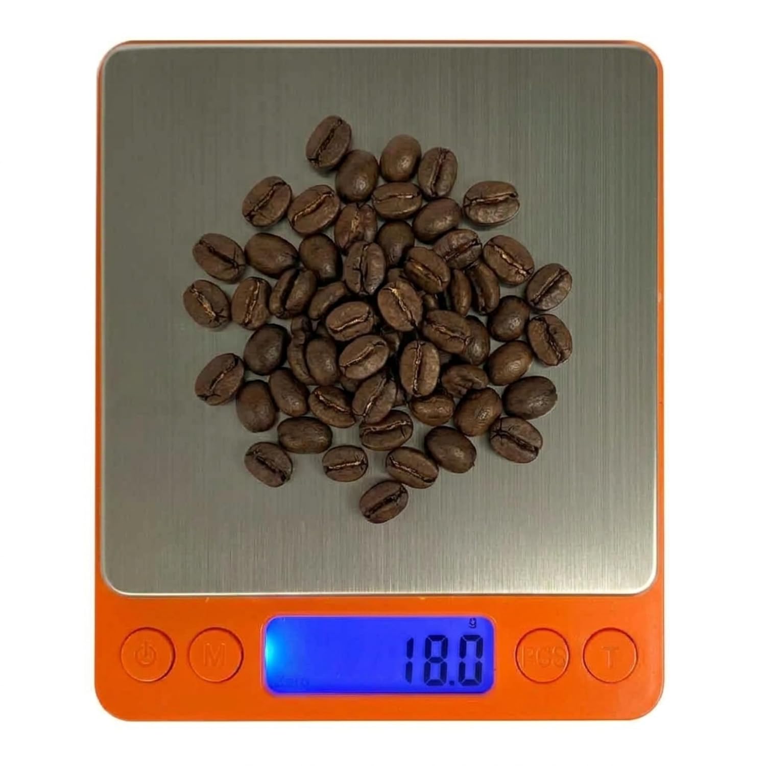 Digital Coffee Scale 0.1g Precision, 3000g Capacity Gram Scale for Espresso & Pour Over, Kitchen Food Scale with LCD Display, Tare Function, Pocket Size (Batteries Included)