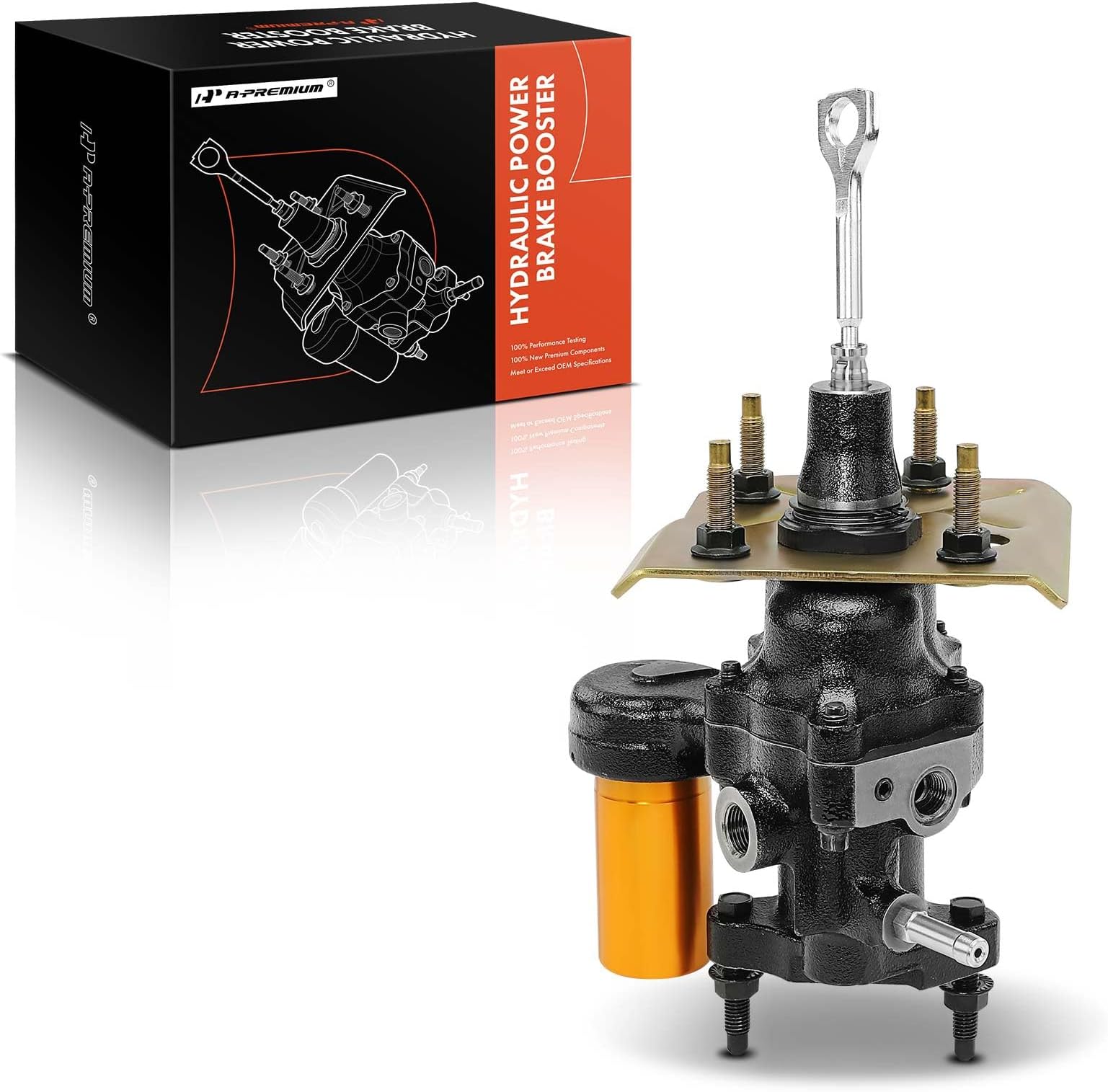 A-Premium Vacuum Power Brake Booster Compatible with Select Hummer Models - H2 2005 2006 2007 - Replace# 52-7382, 527382