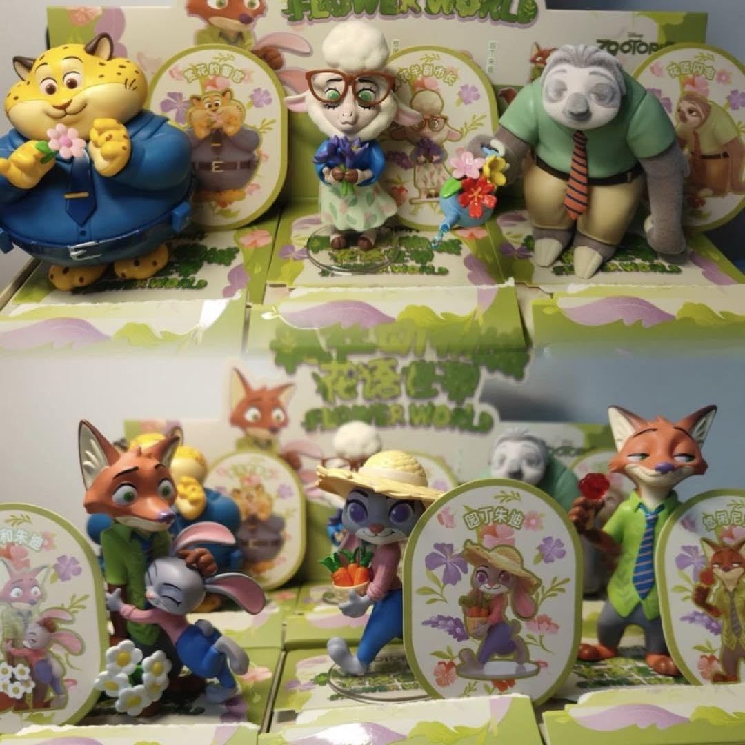 ズートピア toptoy フィギュア ニック ホップス TOPTOY ディズニー ズートピア ジュディ＆ニックの物語シリーズ