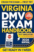 Virginia DMV Exam Workbook: The Ultimate Guide with 400+ Questions, a Detailed Study Plan, and Bonus Tools for Exam Success (DMV Handbook and Practice Tests)