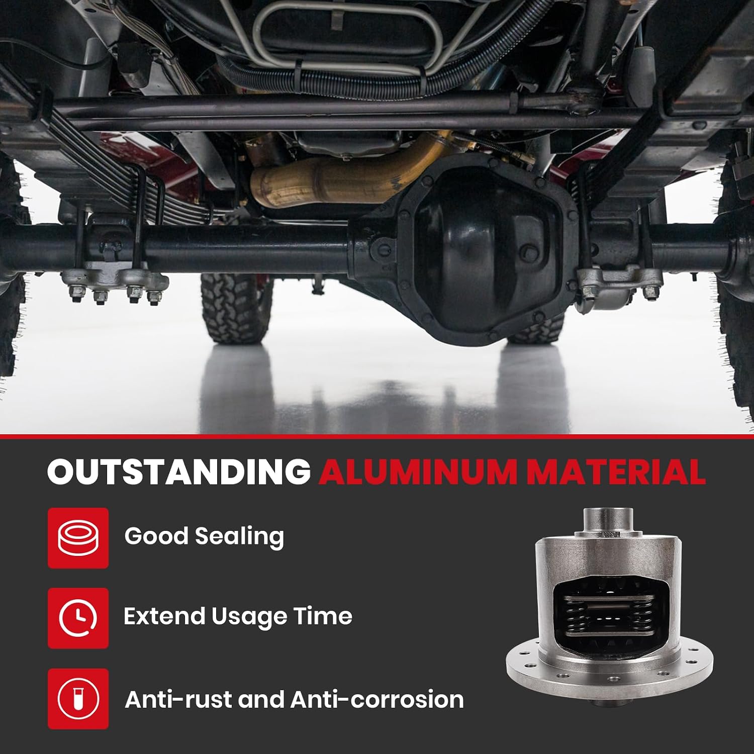 Limited Slip Differential fits for GM 12 Bolt Axle,30 Spline, 3.73-Up Ratios Replaces#YDGGM12T-4-30-1