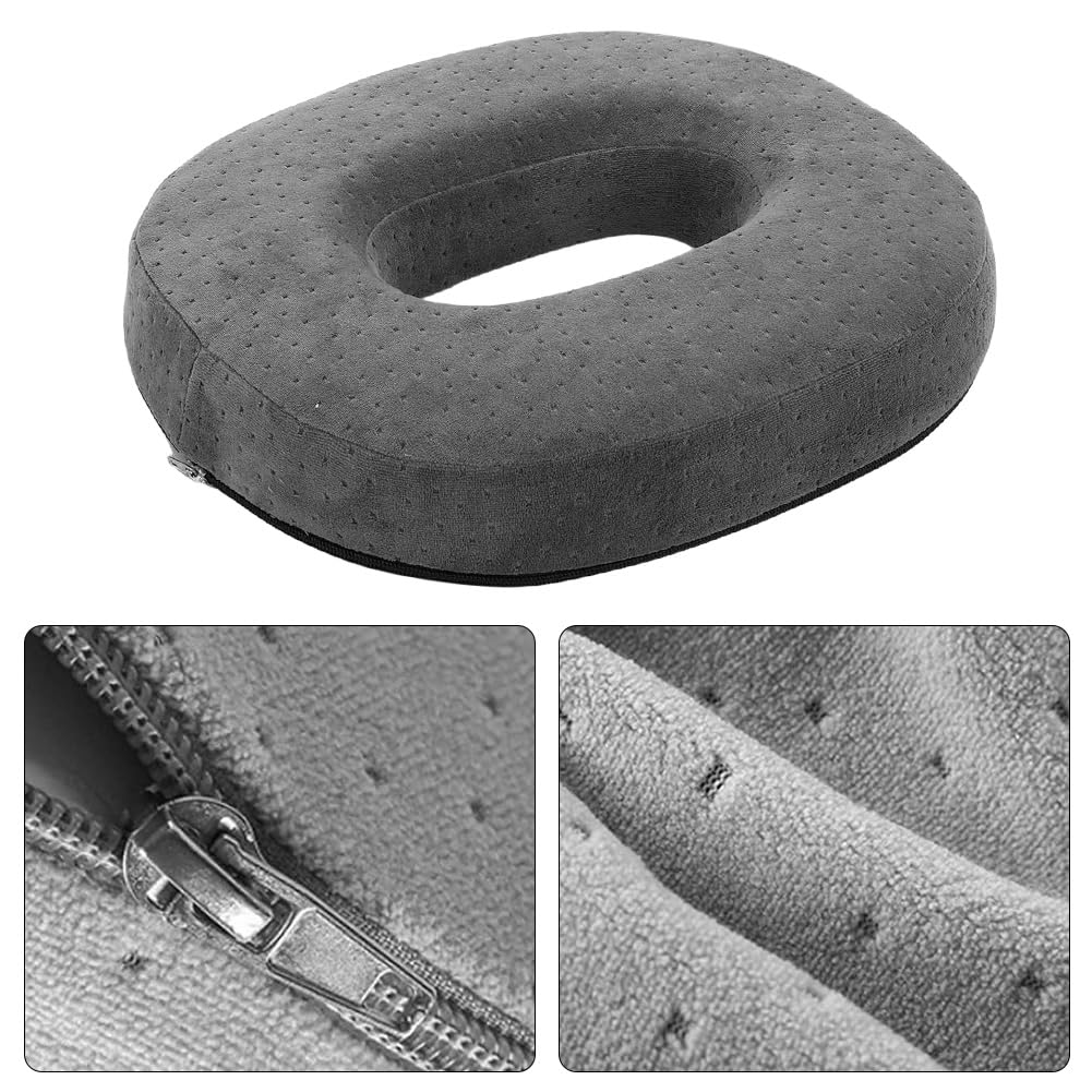 LOMUG Sitzkissen Orthopädisch – Donut Kissen Aus Memory Foam Für Büro & Auto