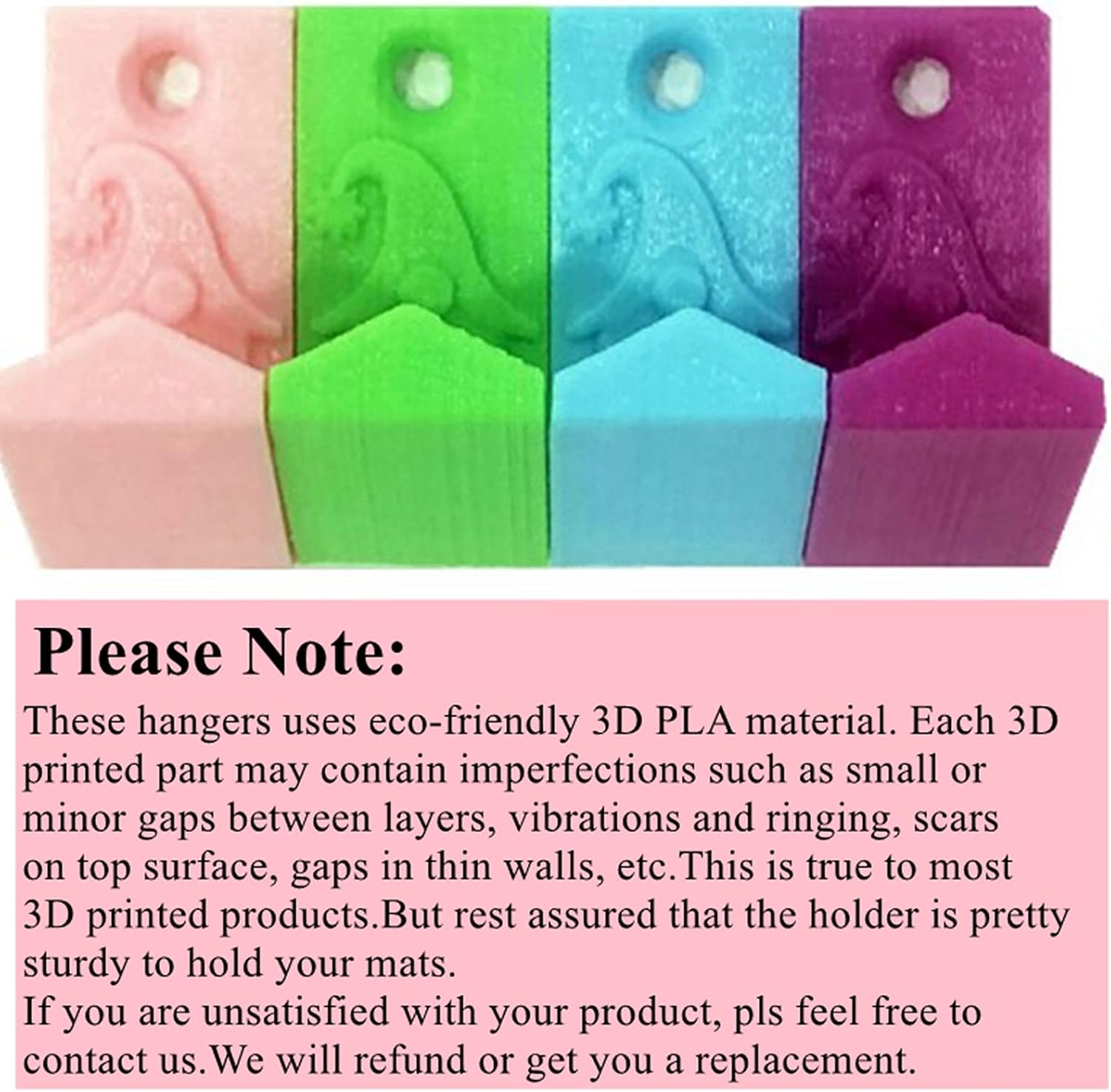 4 Pack Cutting Mat Hanger/Cutting Mat Storage for Cricut, Standard Grip holder for Crict Explore One/Air/Air 2/Maker, Cut Mats Accessories for Cricut (Color Bundle)