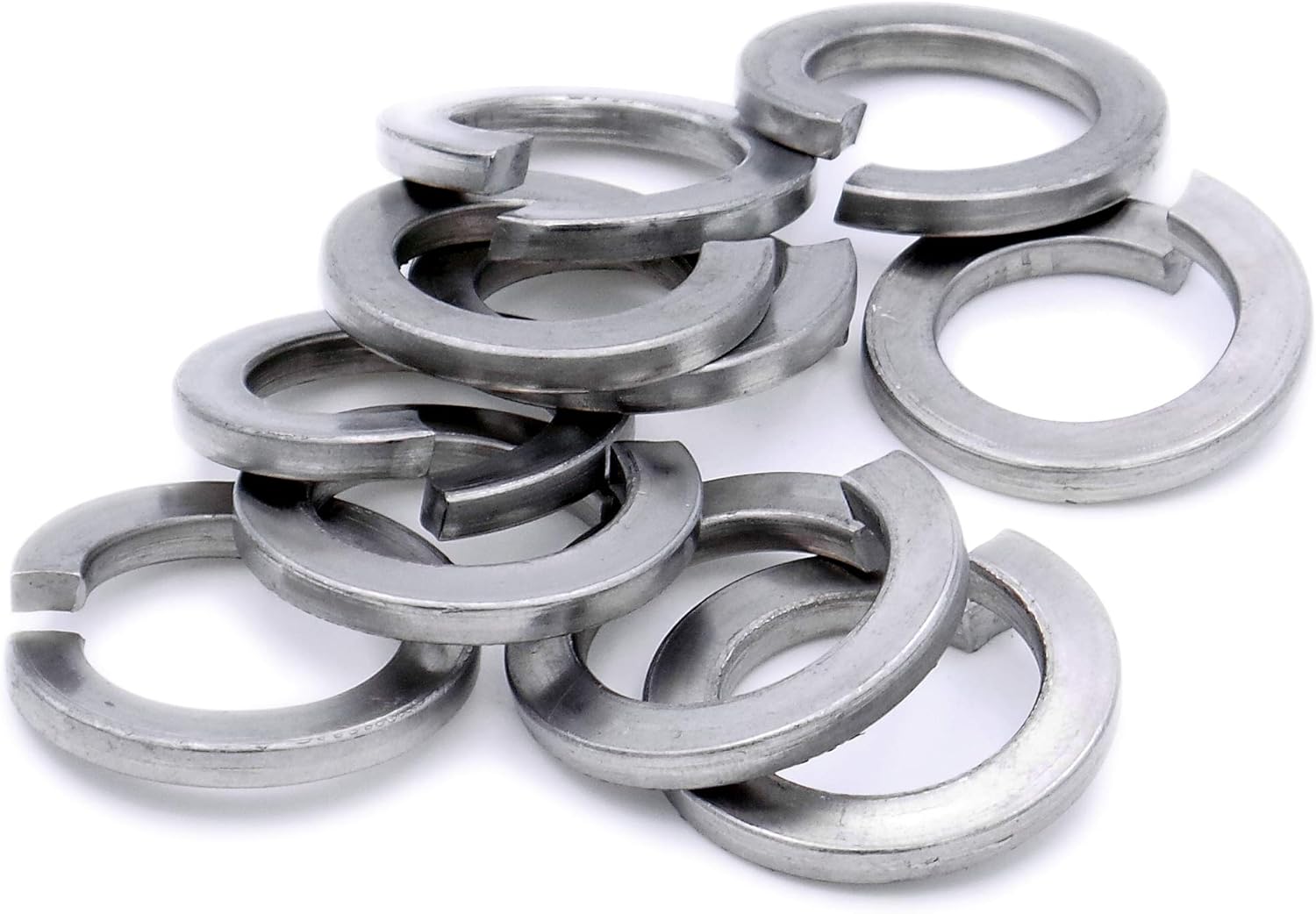 M22 (22mm) Rectangular Spring Split Lock Washer - Stainless Steel (A2) (Pack of 10), M22 - A2(10) - Image 3