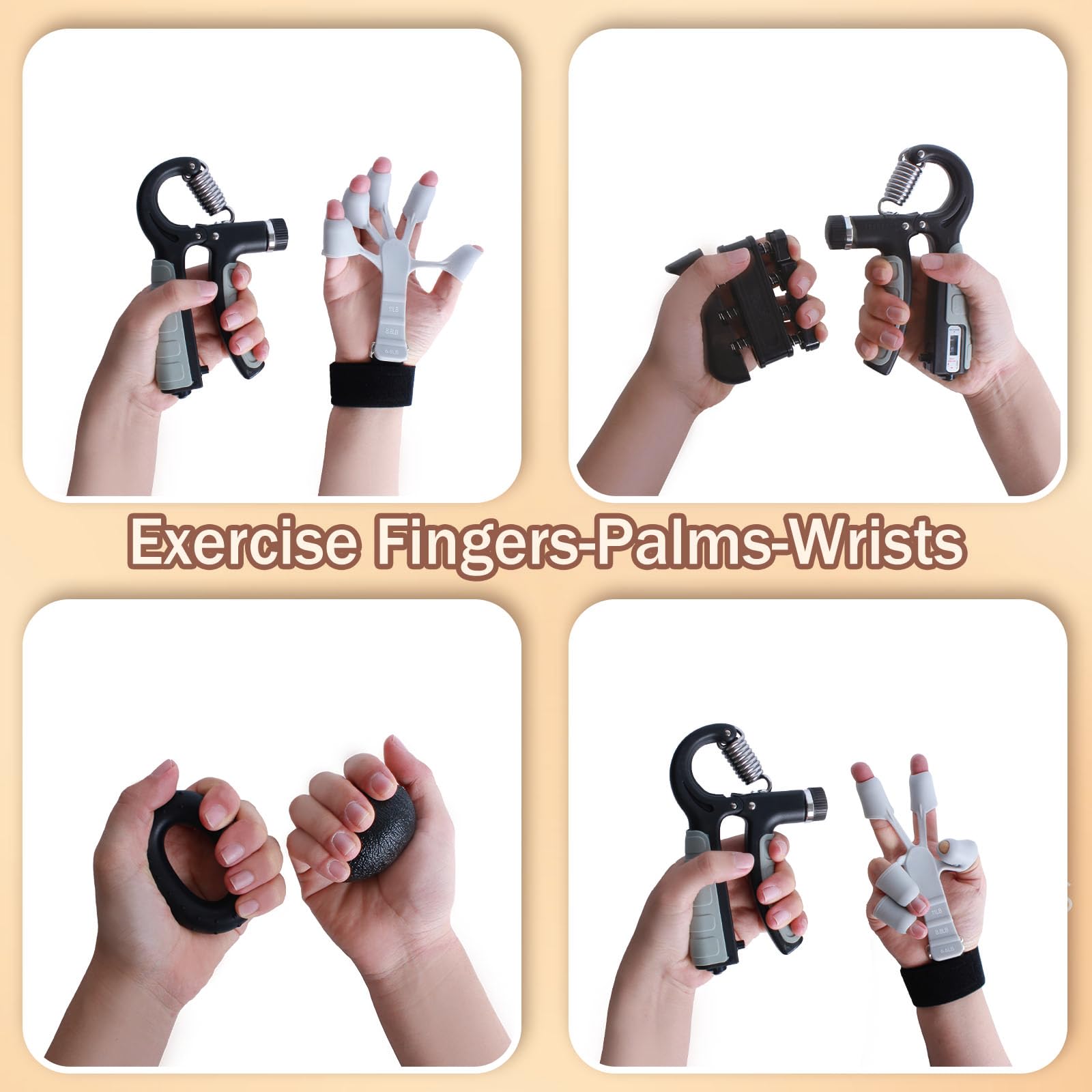 Exercices De Renforcement Des Mains Et Des Doigts Photo stock - Image du réel, douleur: 336499754