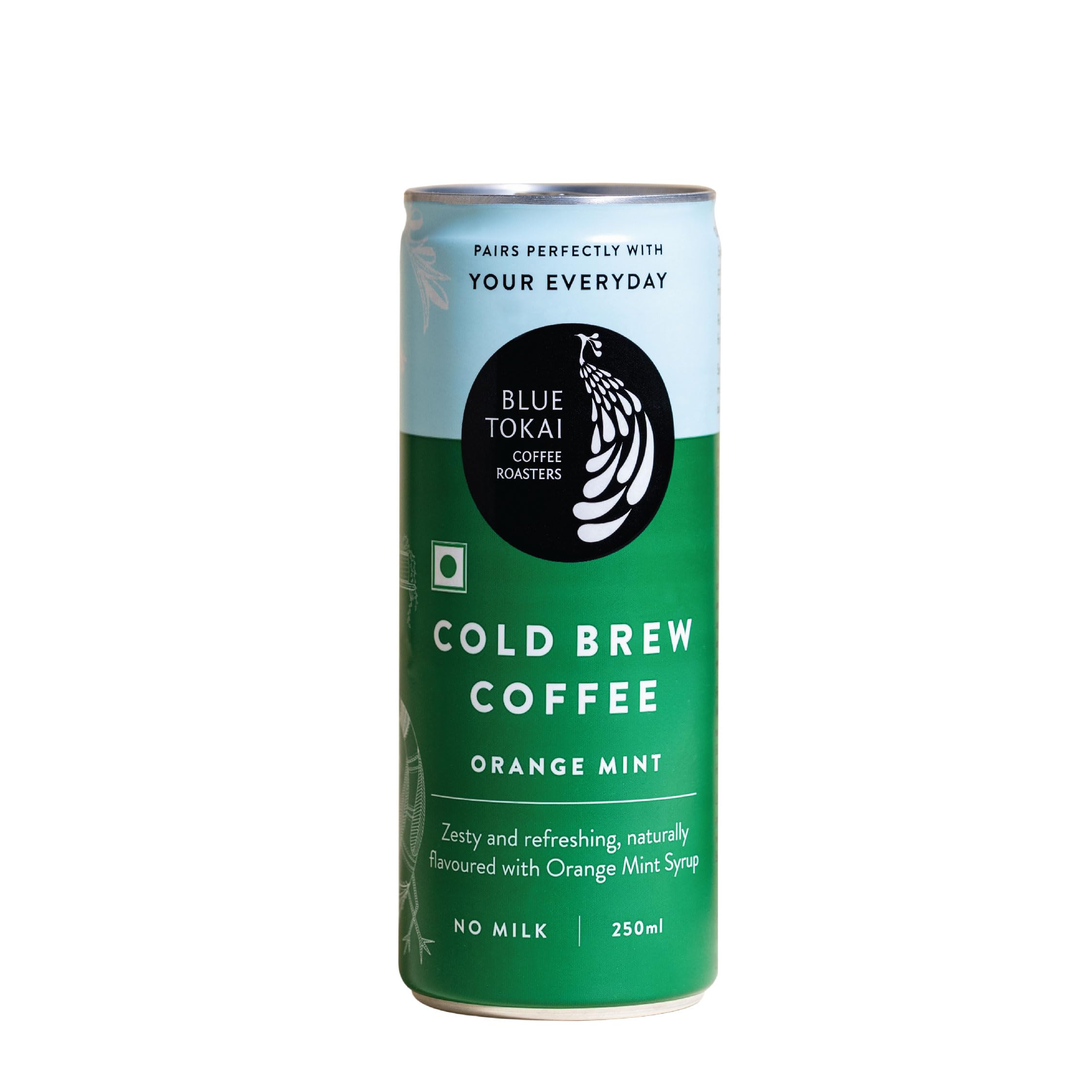 Blue Tokai Coffee Roasters Orange Mint Brew Can 250ml | Ready to Drink Coffee | Fruity and Punchy Coffee | 100% Arabica Beans | Specialty Coffee | Pack of 1-picture-29