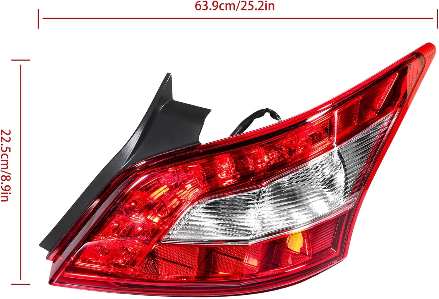 Passenger Side Tail Light Brake Light Replacement for Nissan Maxima 2009-2011 Rear Brake Lamp NI2801193