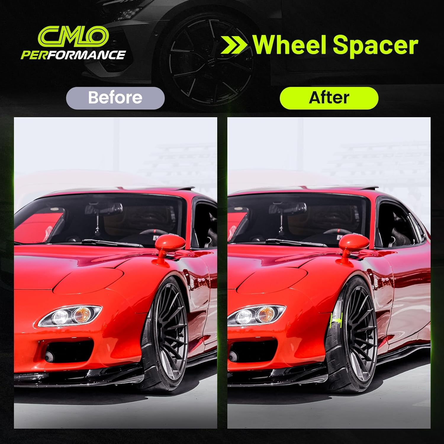 2pcs 10mm Hubcentric Wheel Spacers w/Lip 5x4.5 (67.1mm CB) Compatible with Genesis Tiburon Veloster Optima Soul Mazda 3 5 CX-7 Miata MX-6 RX-7 RX-8 Protege Compass Patriot Evo8 9 10 Eclipse - Image 9