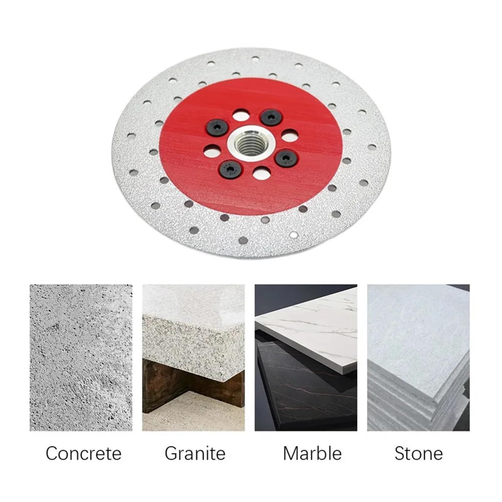 M10 M14 5/8-11 Diamond Vacuum Brazing Saw Blade Welding Cutting Grinding Disc For Porcelain Tile Granite Marble Stone 100/115/125/18/230mm