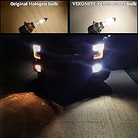 Vista 4 de 9005XS - Bombilla halógena para faros delanteros, 12 V, 60 W, 5000 K, color blanco, súper brillante