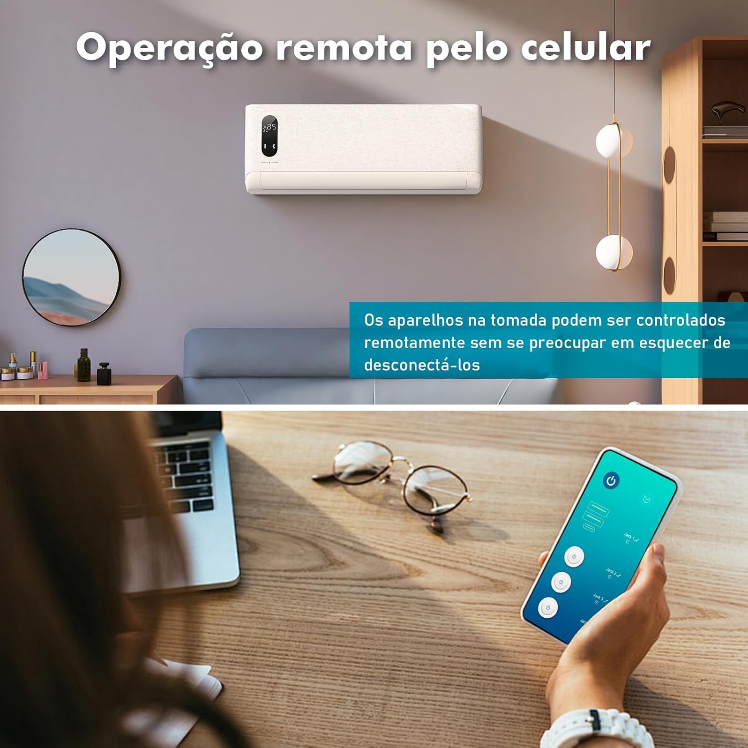 Filtro de Linha, Tomada Inteligente Wifi, Extensão Tomada, Regua Tomada, Regua de Energia, 3 Tomadas, 2 Interfaces USB, 1 Porta USB Tipo-C, Suporte para Controle Por Voz, Controle de celular (Preto) Filtro de Linha, Tomada Inteligente Wifi, Extensão Tomada, Regua Tomada, Regua de Energia, 3 Tomadas, 2 Interfaces USB, 1 Porta USB Tipo-C, Suporte para Controle Por Voz, Controle de celular (Preto)