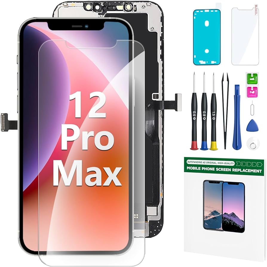 Amazon.com: FFtopu iPhone 12 Pro Max Screen Replacement Kit Amazon.com: FFtopu iPhone 12 Pro Max Screen Replacement Kit
