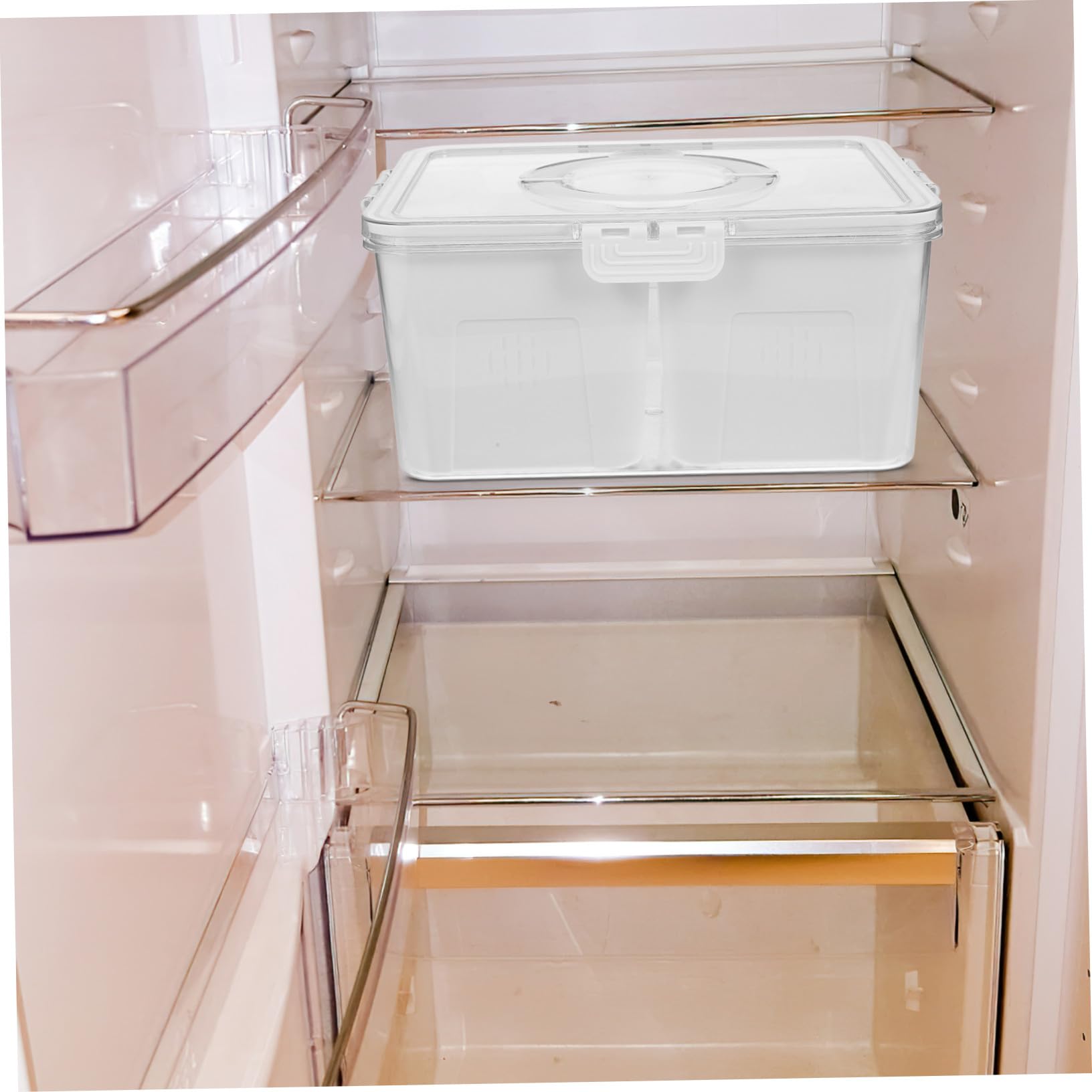 ULTECHNOVO Caja de Conservación de Alimentos Frescos Contenedores para Alimentos Tapa para Refrigerador Contenedores para Almacenar