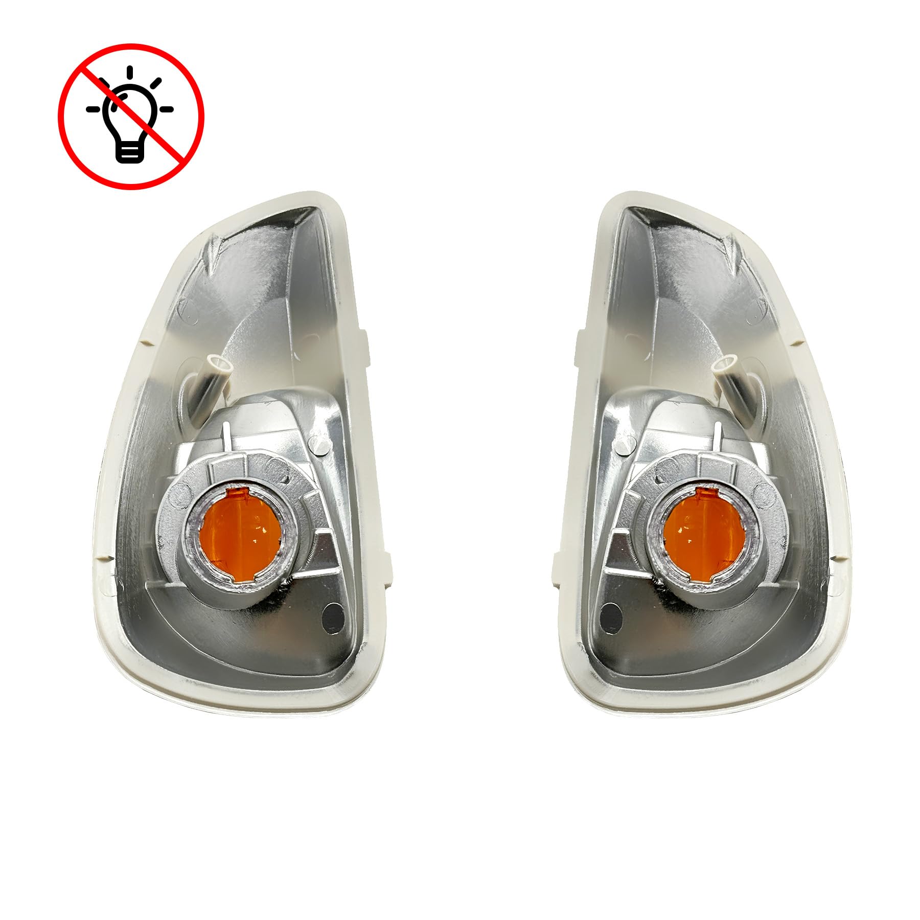 2 Freccia Specchietto Specchio (sx+dx) su Specchietto Retrovisore per Master 3/NV400/Movano B dal 2010 al 2023