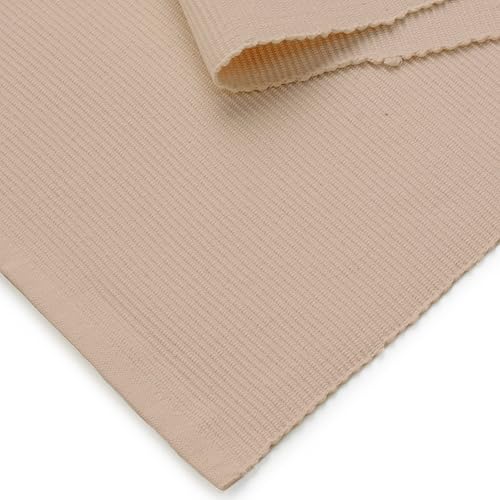 Vista 69 de Encasa XO Camino de mesa de comedor de 13 x 98 pulgadas Algodón acanalado fino teñido con hilo Rojo sólido para mesa de comedor, decoración