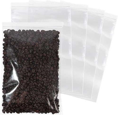 Spartan Industrial - Bolsas de polietileno de plástico transparente con cierre de 7 x 10 pulgadas (1000 unidades) de 2 mil con cierre resellable y