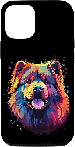 Miniatura 4 de Funda Chow Chow Chow para iPhone 15 Plus de acuarela