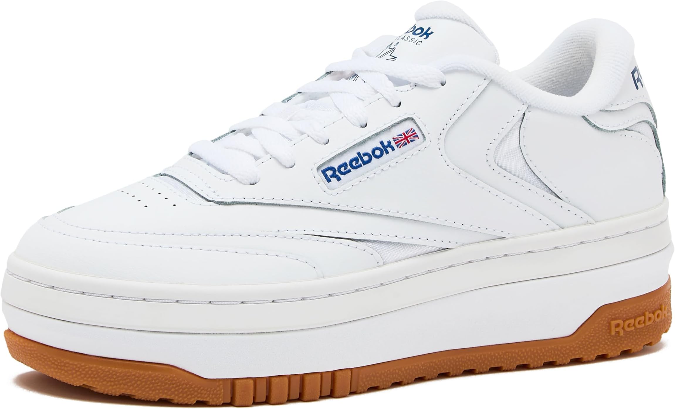 Club C Extra Platform Sneakers for Women - White Casual Tennis Women's Fashion Sneakers - Womens Shoes Size 5 to 11