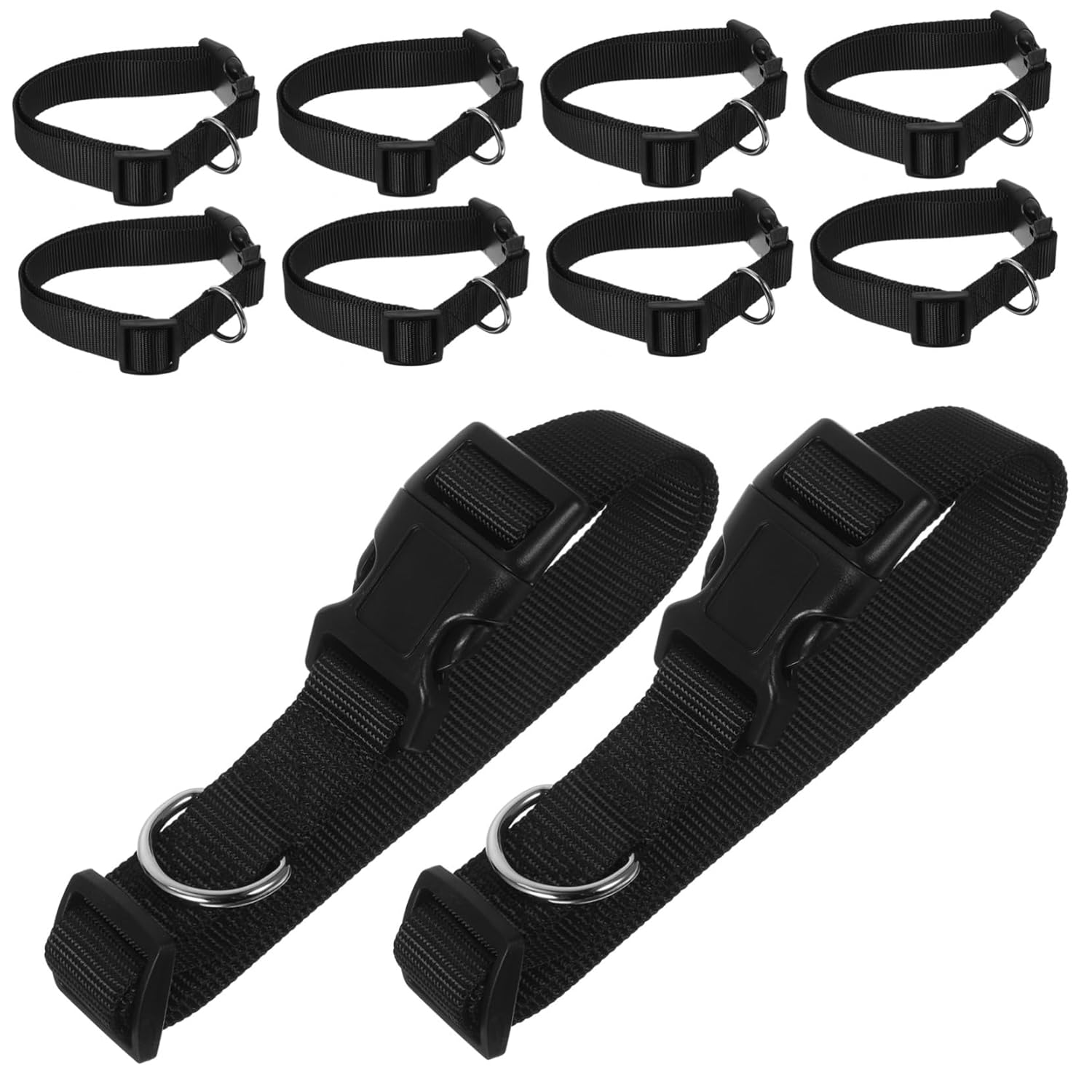 KESYOO 10pcs Adjustable Sheep Collars for Livestock Non- Animal Husbandry Supplies Fits Cows Goats Easy Release Safety Buckle Colored Design