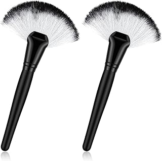 Ymapinc 2PCS Fluffy Fan Makeup Brush for Wome...