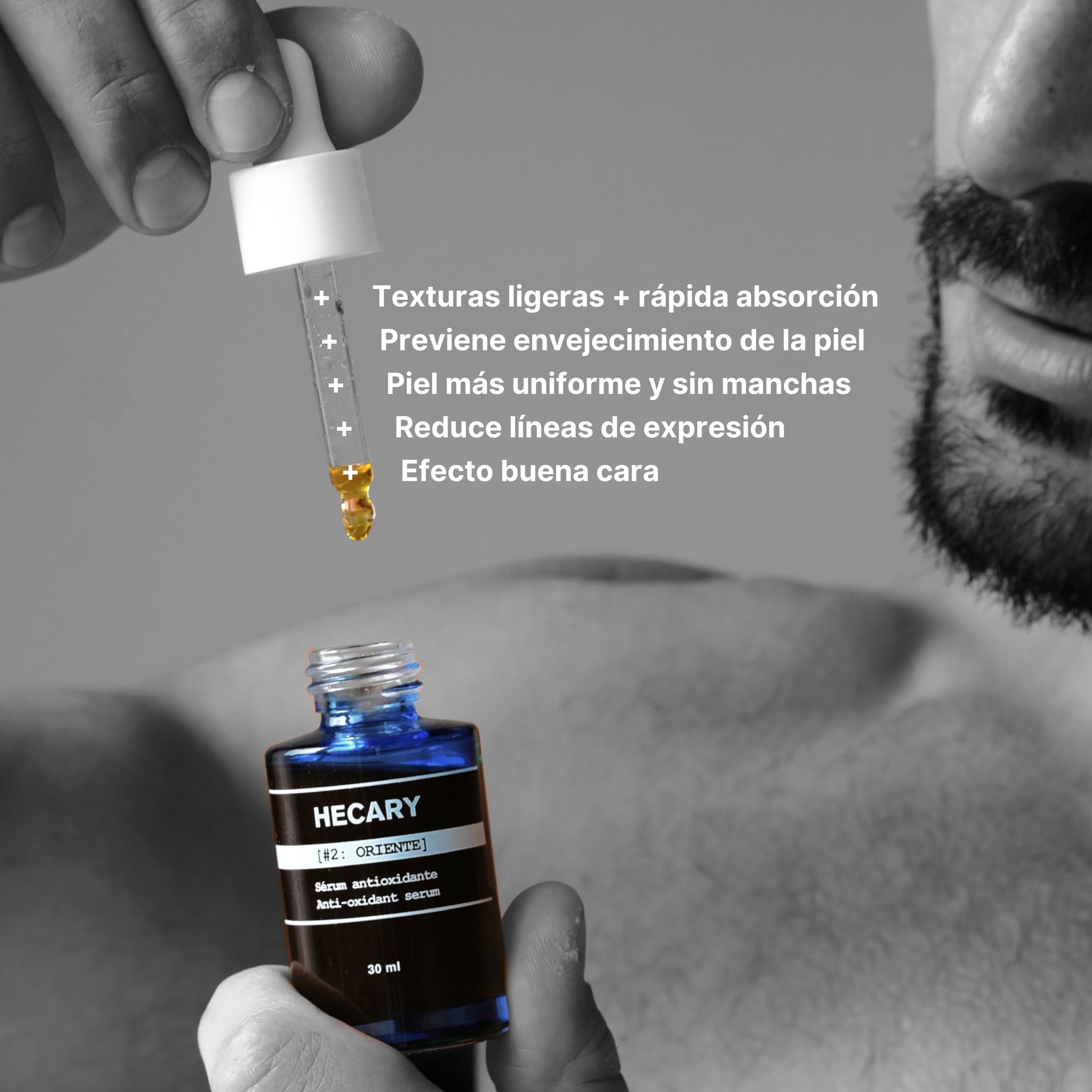 Kit Skincare Hombre | Limpiador 200ml + Sérum 30ml + Crema Reparadora 60ml