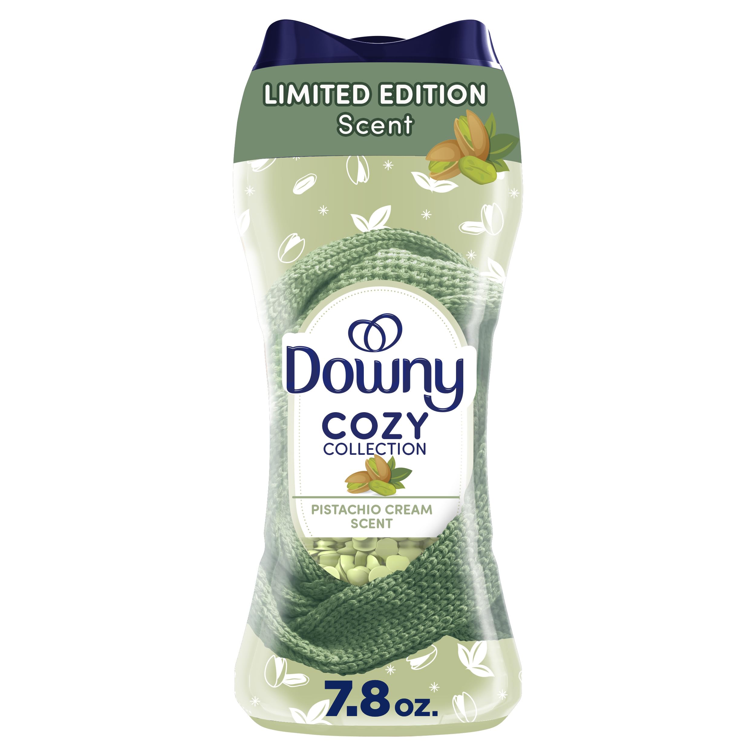 Downy Cozy Collection In-Wash Laundry Scent Booster Beads Pistachio Cream Scent 7 8 oz Limited Edition Laundry Beads