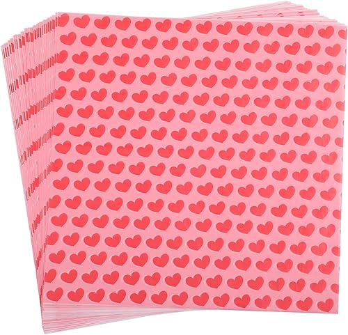 Vista 7 de Hojas de papel encerado para delicatessen, 100 unidades, forro de cesta de comida para el día de San Valentín para sándwiches y papas fritas, de 12