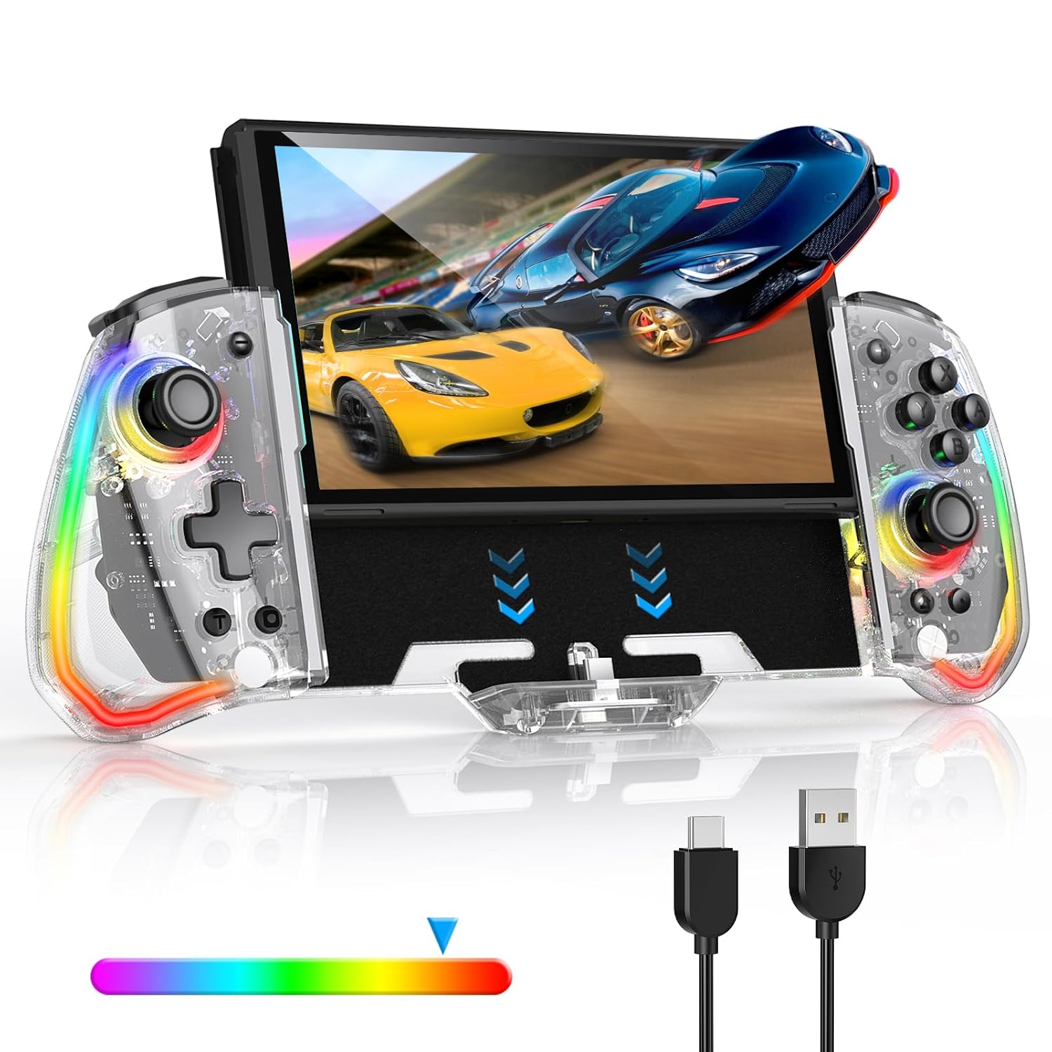 Switch Joypad Controller for Nintendo Switch/OLED, RGB One