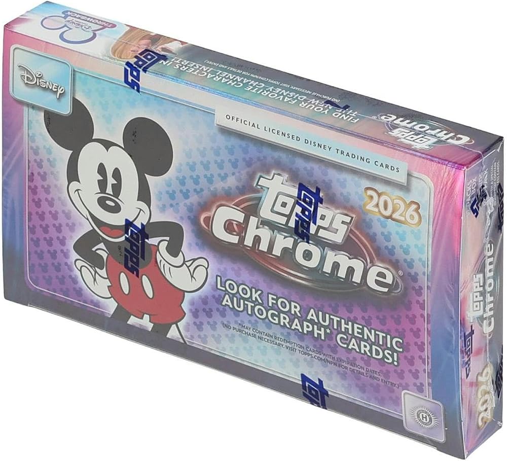 2026 Topps Disney Chrome Hobby Box