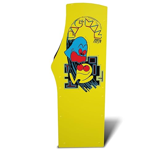Miniatura 5 de Arcade1Up PAC-MAN Deluxe Arcade Machine, construida para tu hogar, con armario de pie de tamaño completo de 5 pies de alto, 14 juegos clásicos y