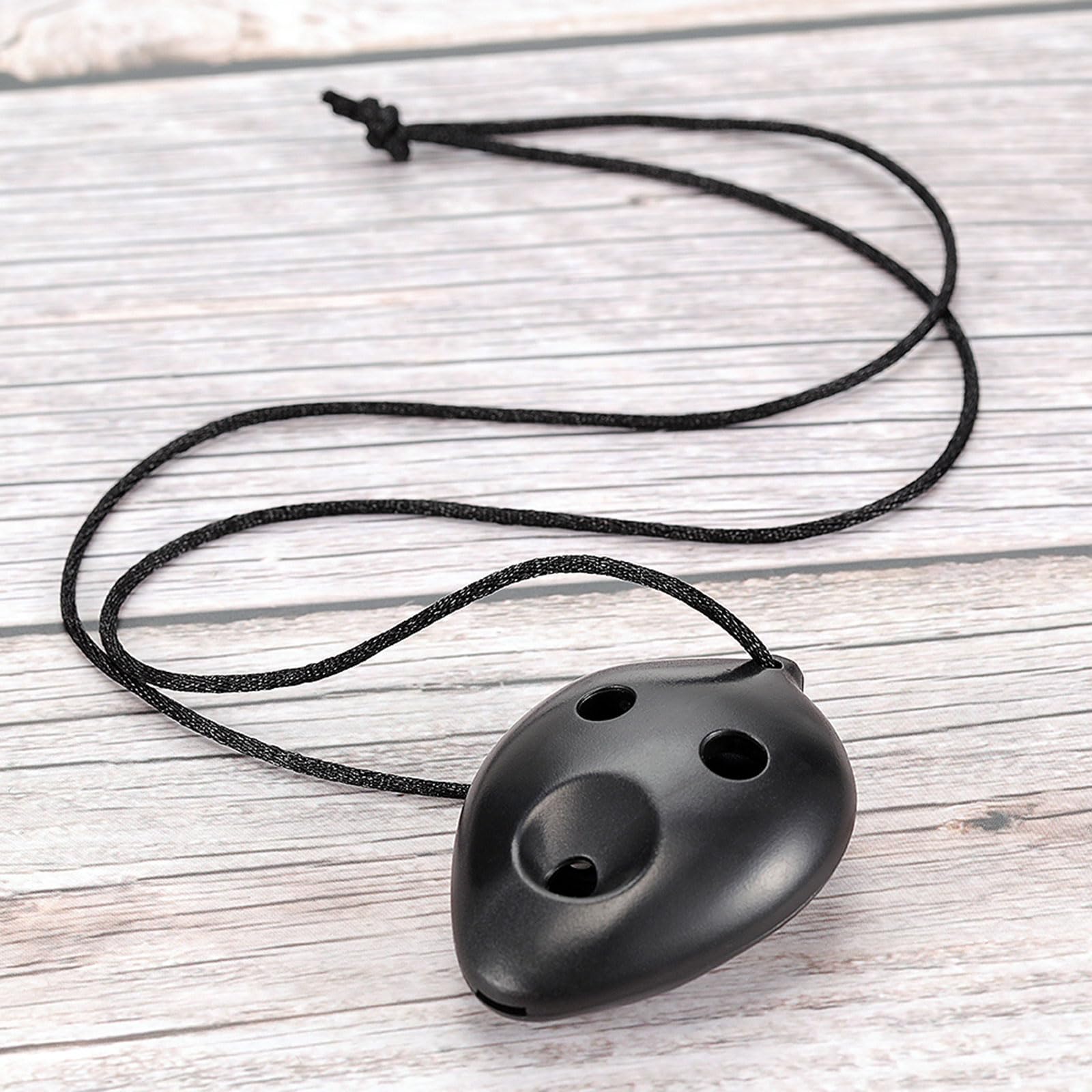 Ocarina en plastique à 6 trous pour débutants, flûte en plastique avec conception ergonomique, facile à et à transporter pour les adultes