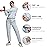HOTSUIT Sauna Suit for Women Weight Loss Odorless Sauna Jacket Pants Anti Rip Sweat Suit Women for Gym Workout, Gray, 3XL
