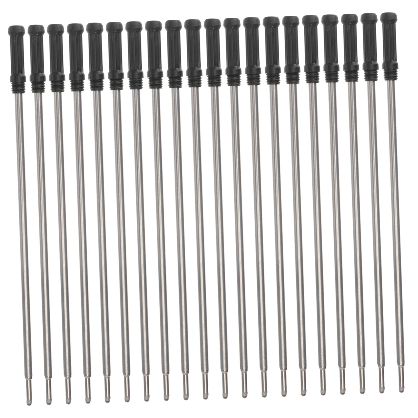 Operitacx Kugelschreiber-Minen – 60 Stück, Schwarz, 115 Mm, Universal-Ersatz Für Cross & Andere Stifte