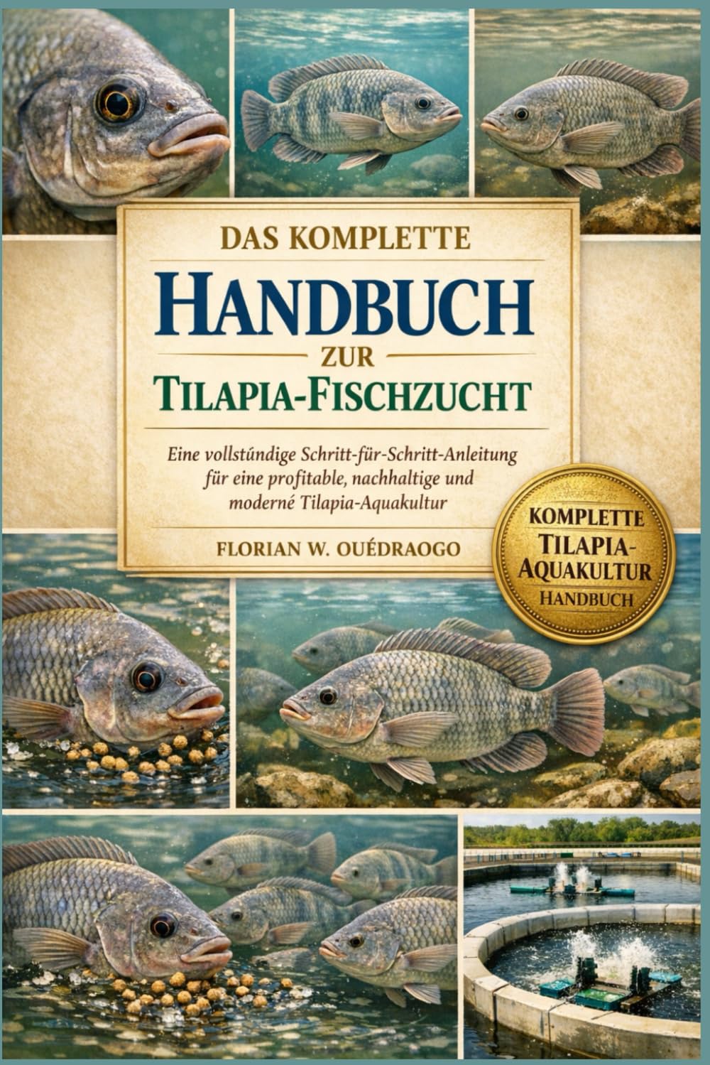 DAS KOMPLETTE HANDBUCH ZUR TILAPIA-FISCHZUCHT: Eine vollständige Schritt-für-Schritt-Anleitung für eine profitable, nachhaltige und moderne Tilapia-Aquakultur