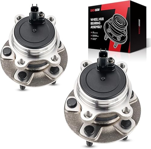 Miniatura 26 de Conjunto de cojinetes de buje de rueda delantera Torchbeam 513347 para Mazda CX-5 2013-2022, 2014-2021 Mazda 6 Rodamiento de rueda de 5 lengüetas